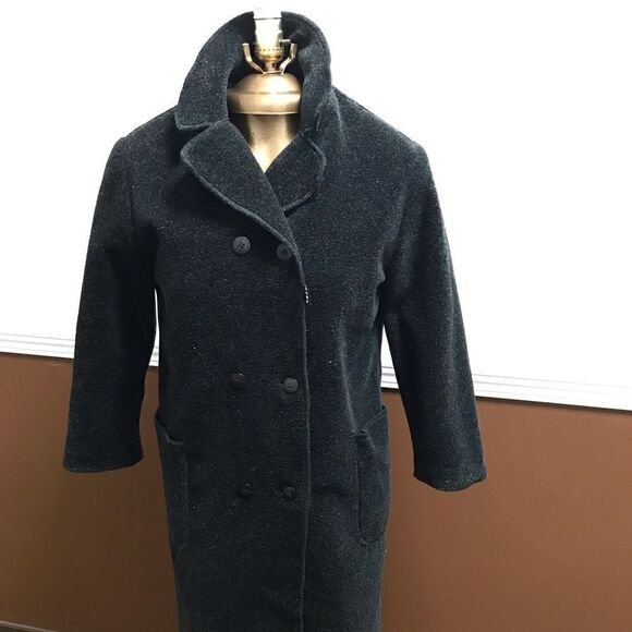 Vintage DKNY Double Breasted Coat - Picture 2 of 8